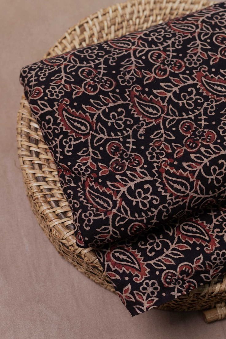 Ajrakh Saree